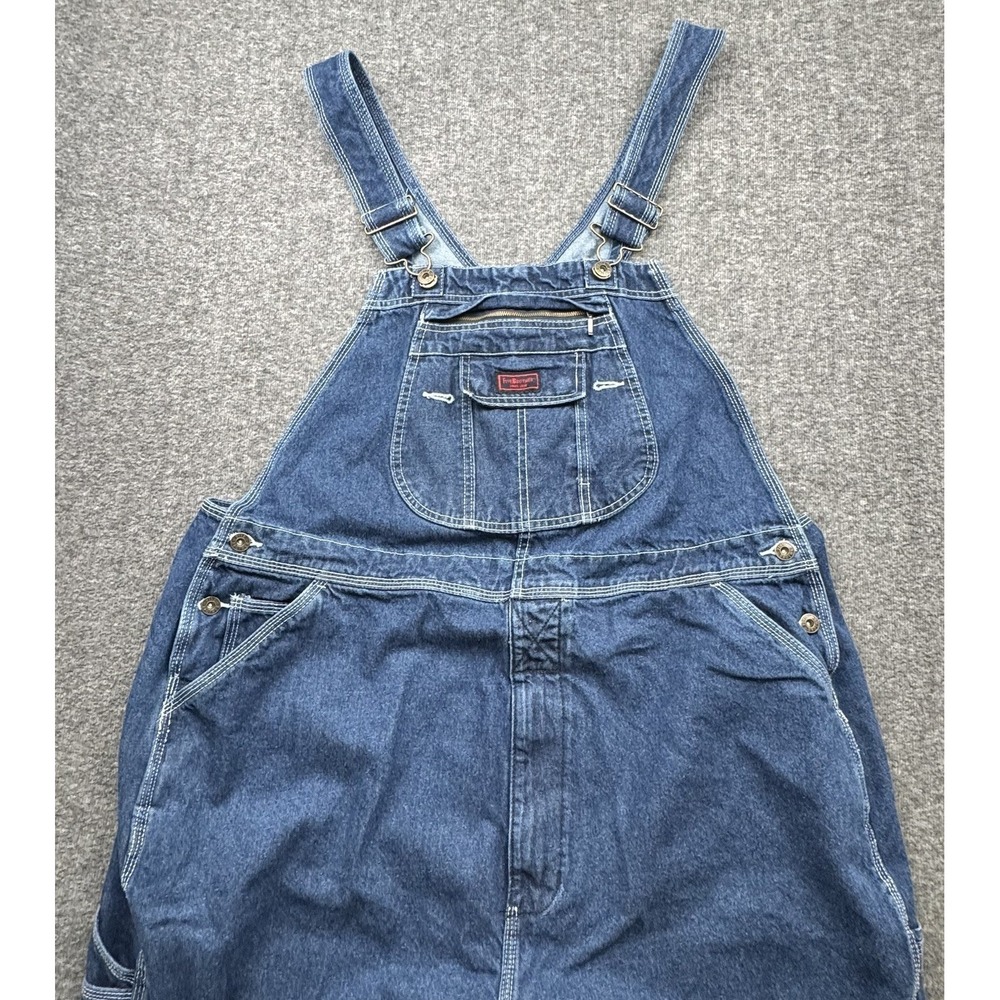 Five Brother Overalls‎ Men's Sz 46x28 Fit 46x27 Bibs Carpenter Blue Chore Work